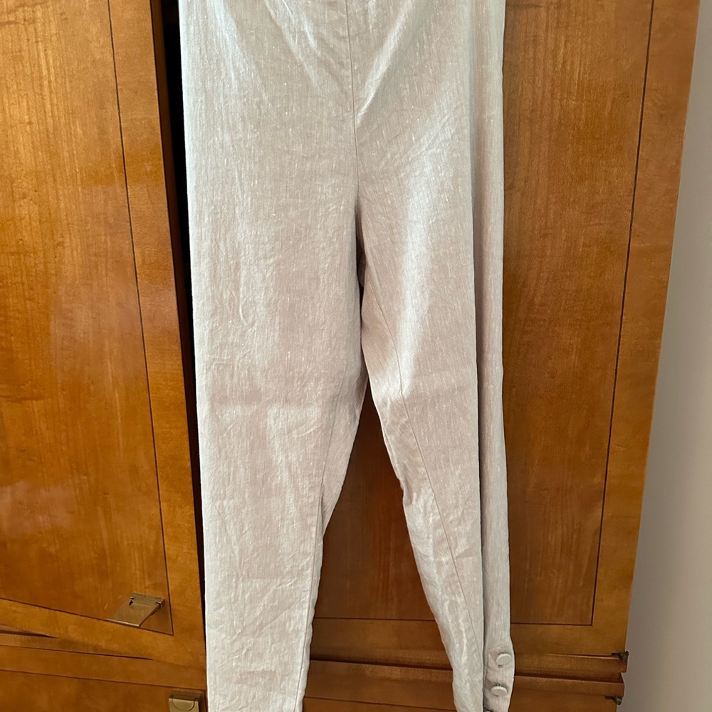 JJill linen stretch pants